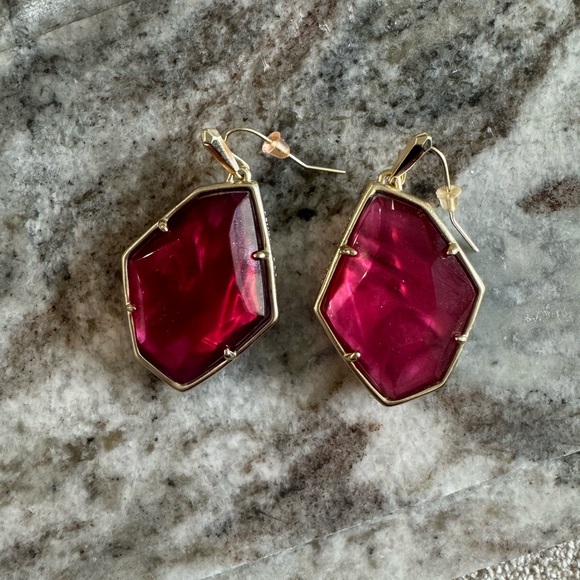 Kendra Scott Dunn Earrings Berry Illusion - Picture 3 of 6